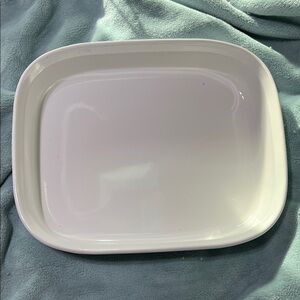 Corning French White Rectangular Roaster